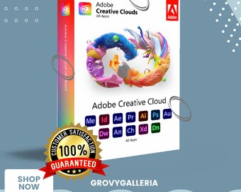 ADOBE CREATIVE CLOUD  | Mac and Windows  | All Apps  | 1 Month