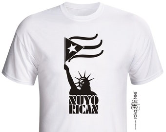 Nuyo Rican White Tee