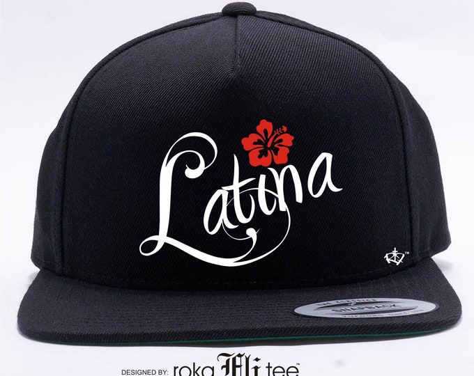 Latina Black Snapback