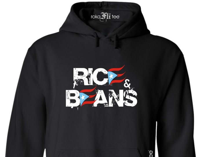 Rice & Beans Hoodie w/ Color Flag