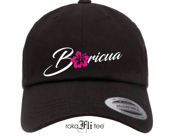 Flor Boricua Dad Hat