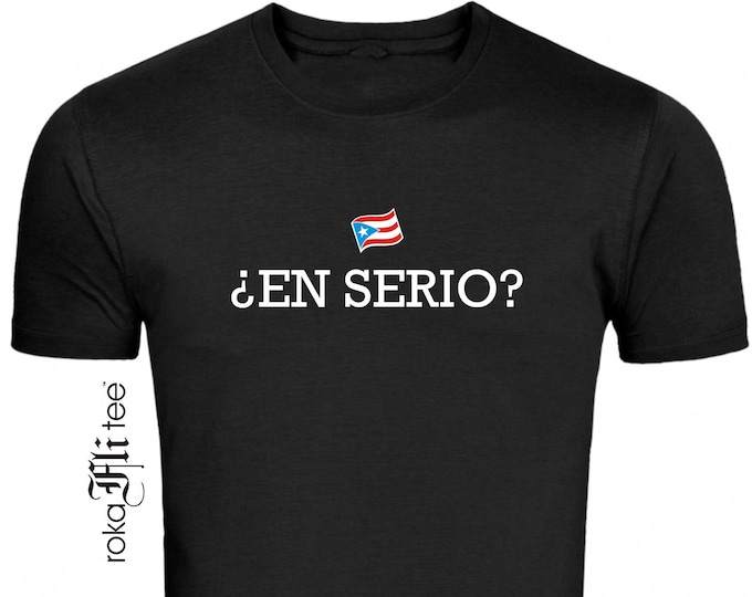 En Serio? Black T-shirt