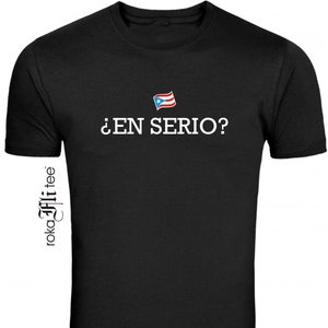 En Serio? Black T-shirt