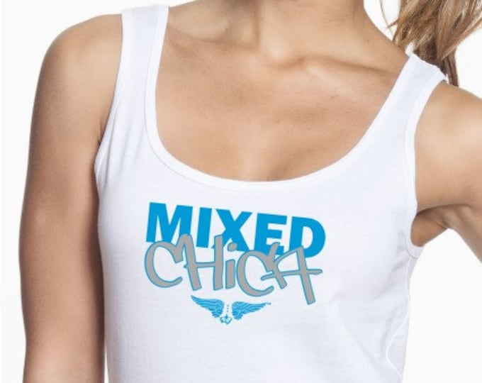 Mixed Chica Tank, Latina Tank Top, Tank Top