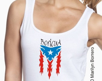 Tribal Boricua Tank