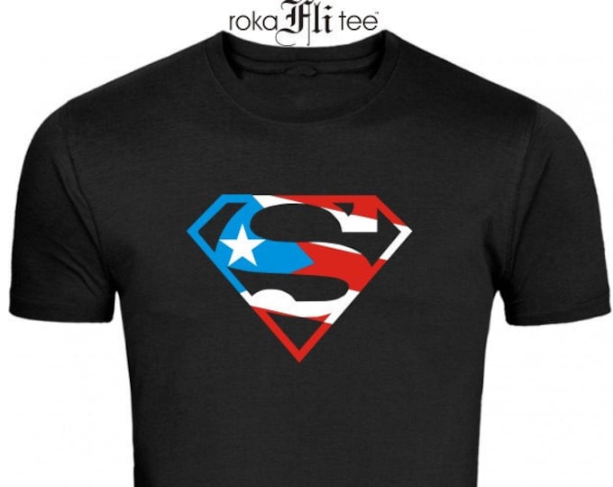 Super Rican Black T-shirt
