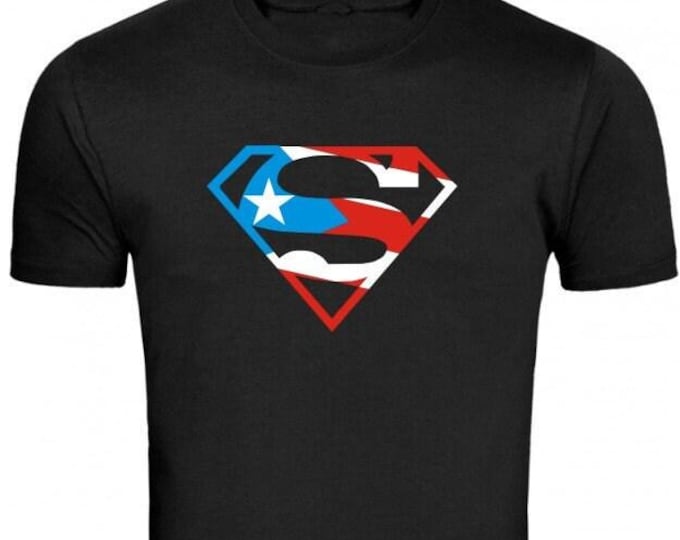 Super Rican Black T-shirt
