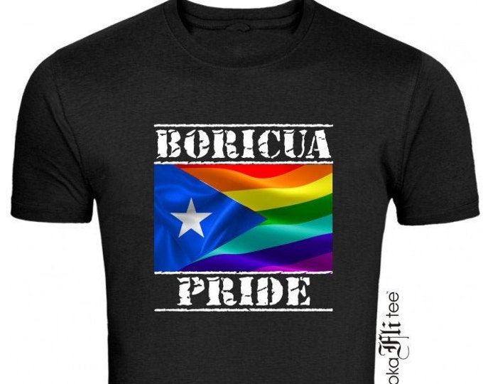 Boricua Pride Flag T-shirt