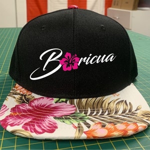 Puerto Rican Floral Baseball Hat - Etsy display picture 3