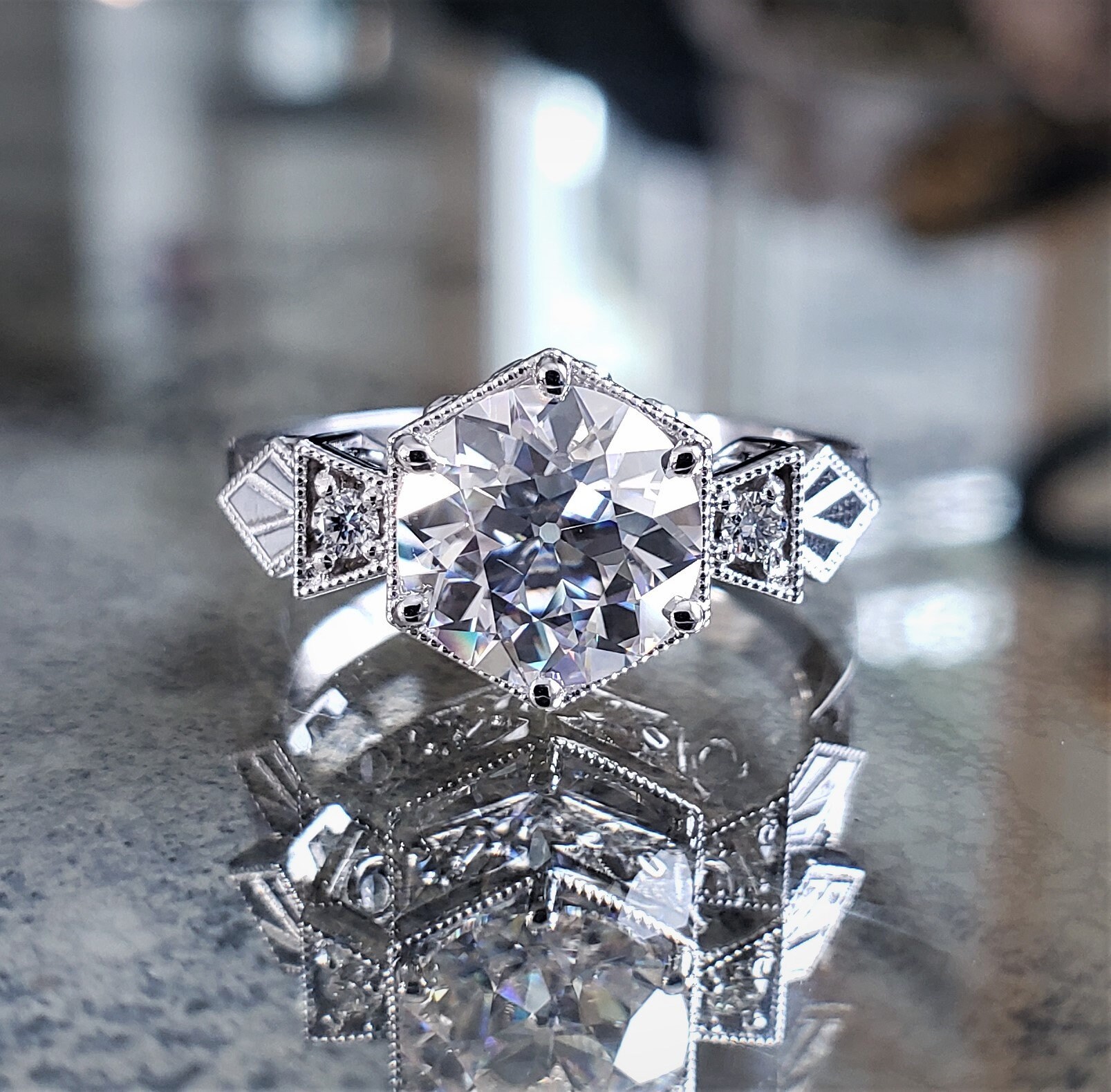 Euro vintage 唐草 フィグリー silver V字リング Euro vintage 唐草 フィグリー silver V字リング - メルカリ