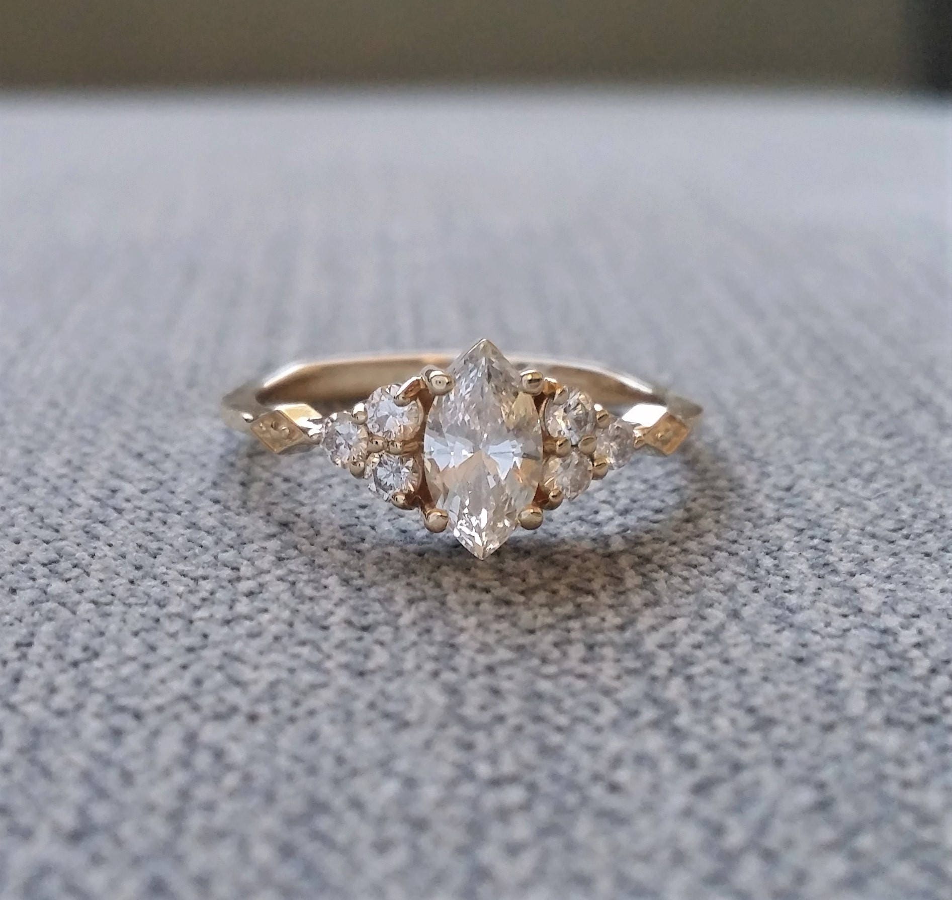 Gabriel & Co. 14k White Gold Victorian Vintage Engagement Ring – Tivoli  Jewelers