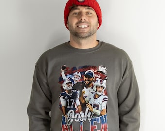 Buffalo Football // Josh Allen // Vintage Sweatshirt // Retro Shirt