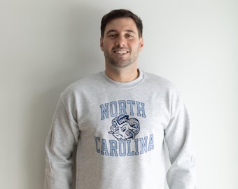 North Carolina // College Sweatshirt // Ram Head