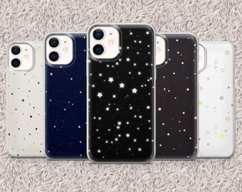 Shooting Comet Case Funda de astronomía para iPhone 15, 14, 13, 12, 11, Samsung S24Ultra, S23FE, S22, A15, A54, A14, Pixel 8A, 8Pro, 7A, 7Pro, 6A