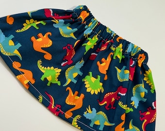 Dinosauriekjol för flickor, Dinosaurie- och benkjol för småbarnsflickor, T-Rex-kjol, Dinosauriefest, Dinosauriefödelsedagskjol