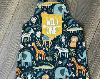 Wild One Baby Overall