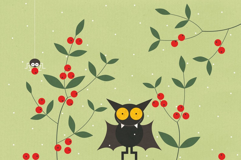 The happy bat Month only Calendar image 9