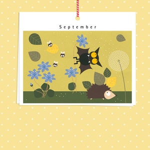 The happy bat Month only Calendar image 4