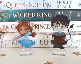 The Cruel Prince Mini Acrylic Standee | Cardan Greenbriar & Jude Duarte