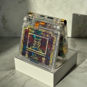 Antico Mew Game Boy Advance SP con l'ultimo schermo laminato LCD IPS V5 - Modded gba sp Antico Mew