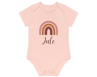 Personalisierbarer Babybody, Regenbogen