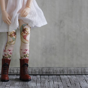 Dreamland Doll Socks for Blythe, Pure Neemo S, Pullip, 11.5&quot; 12&quot; High Fashion Dolls