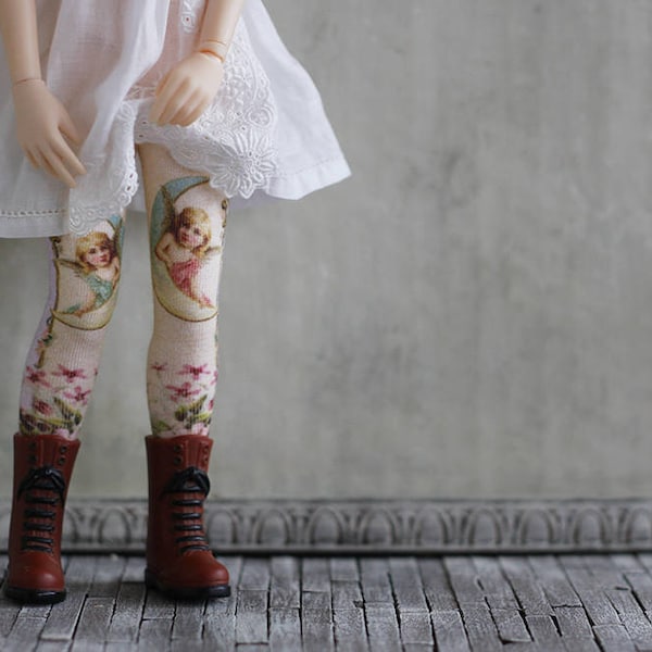 Dreamland Doll Socks for Blythe, Pure Neemo S, Pullip, 11.5" 12" High Fashion Dolls