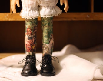 Goodbye Mr. Wolf Doll Socks for Paola Reina Dolls 32cm