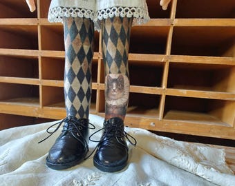 Harlechat Doll Socks for Paola Reina Dolls 32cm