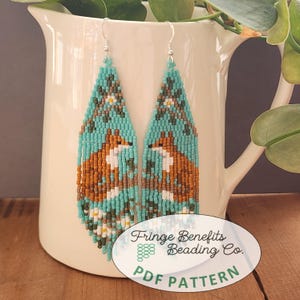 PDF Anleitung für Waldtiere, Waldtiere, Waldtiere, Waldtiere, außergewöhnlicher Ohrring