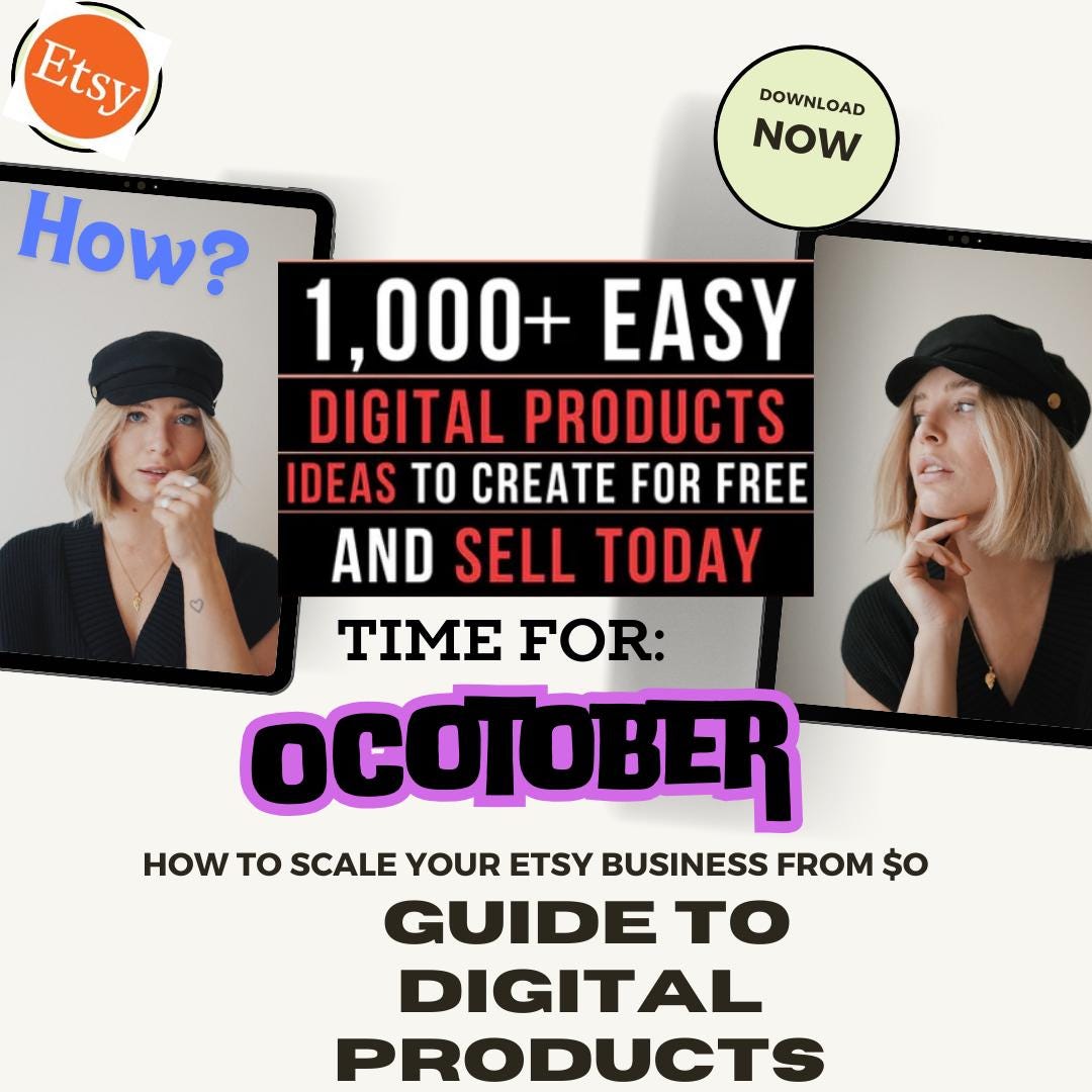 1000 Digital Products Ideas to Create and Sell Today for a Passive ...