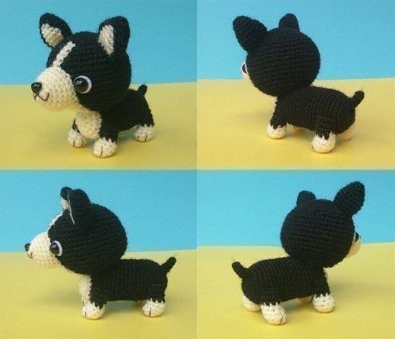 Welsh Puppy PDF Crochet Pattern Etsy