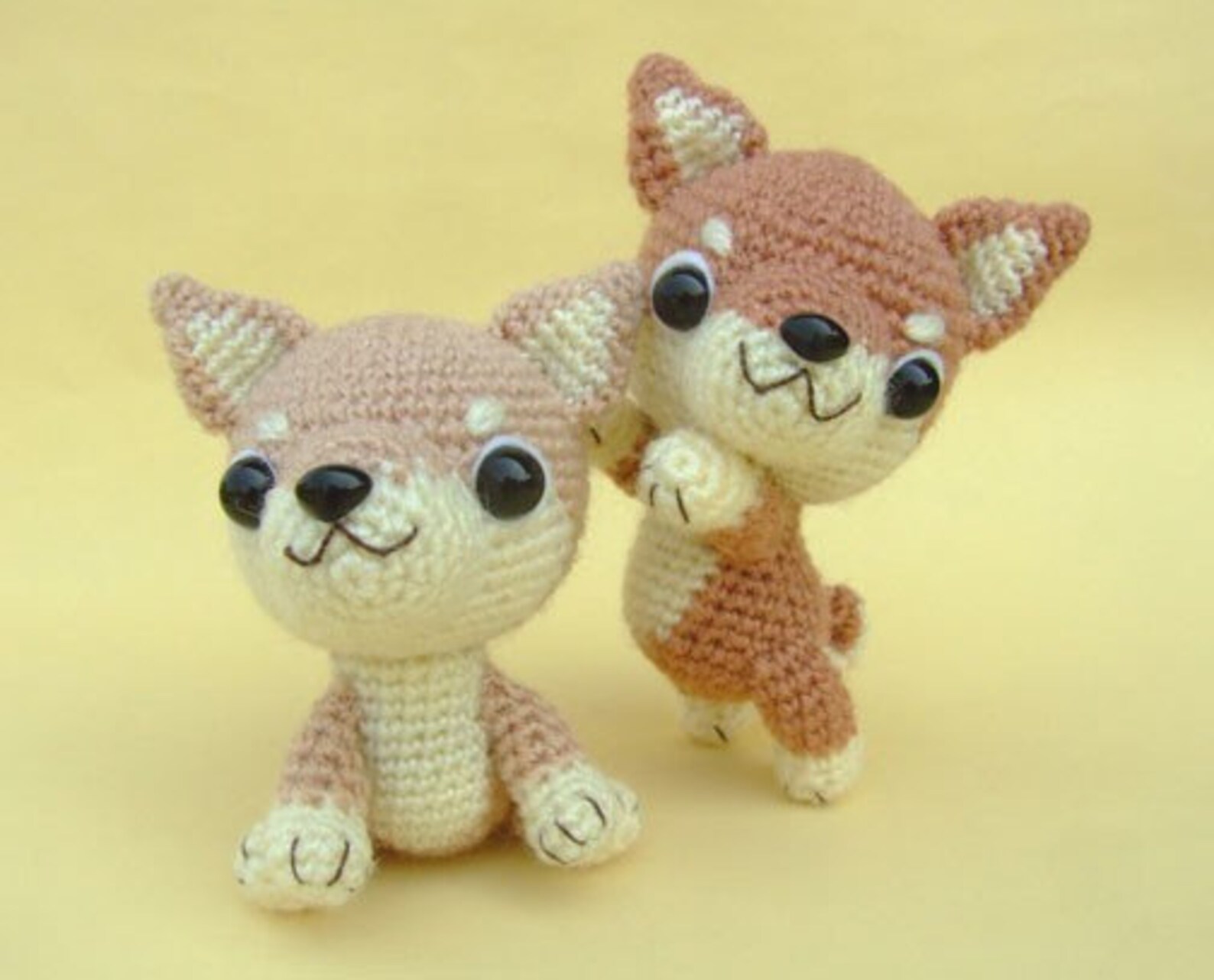 Shiba Inu Puppy PDF Crochet Pattern Etsy