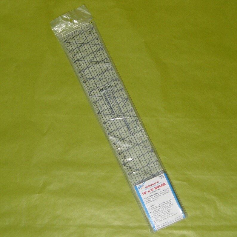Quickline II by Nancy Crow Quilting Ruler Etsy