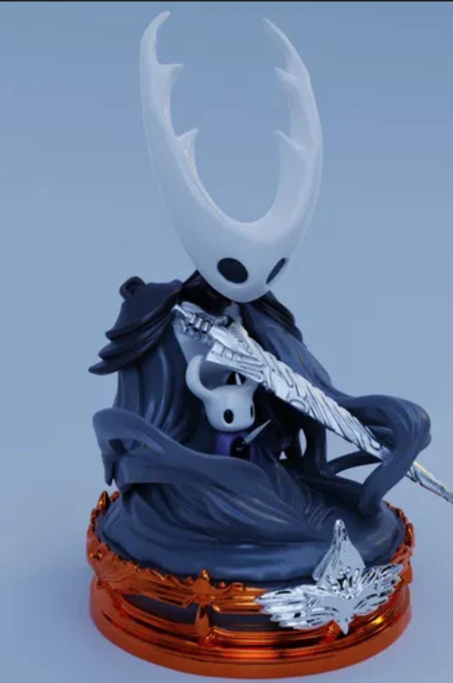 Vessel and Hollow knight diorama