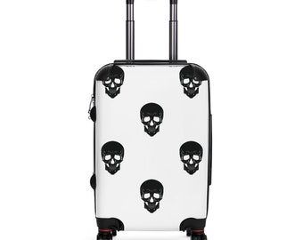 FFS! Koffer Koffer Weiß und Schwarz Totenköpfen