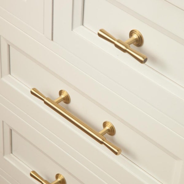Gold Kitchen Handles - Etsy