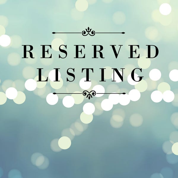 RESERVED LISTING for nmorgan903