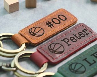 Basketball Keychain, Basketball Team Gifts, Basketball Senior Night Gifts, Personalized Basketball Gifts, End of Season, Basketball Banquet