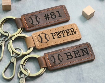 Baseball Keychain, BASEBALL MOM, Baseball Team Gifts, Baseball Senior Night Gifts, Personalized Baseball Gifts, Baseball Banquet