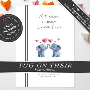 1st anniversary gift idea for him & her wedding anniversary gift for husband 1st anniversary paper wedding anniversary gift for him and her