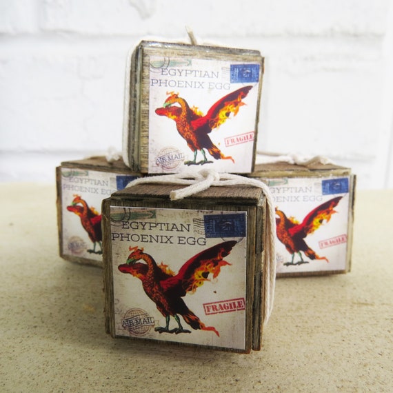 Miniature Phoenix Egg Crate-Dollhouse Egyptian Phoenix Egg shipping crate