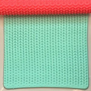 Knit Texture Roller for Polymer Clay | Sweater Pattern Yarn texture