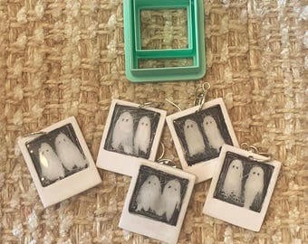 Polaroid Picture Polymer Clay Cutter – Retro Camera Frame for Earrings (1.25 in)
