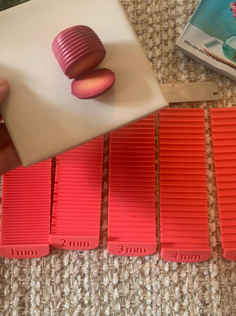 Cane Slice Guide for Polymer Clay, Tools, Clay Crafts - Etsy