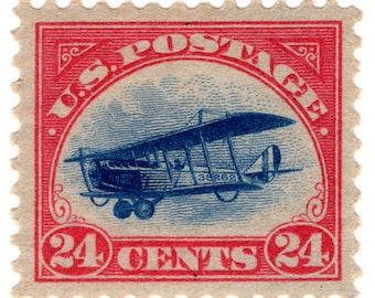 United States Scott# C3, VF-XF, Mint OG, Airmail Stamp, Curtiss Jenny
