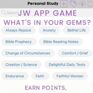 JW Gems Game JW Library App JW Game Zoom Games Best Life Ever Games Jw Family Worship Game Night Jw kids Jw Game Night Jw Printable