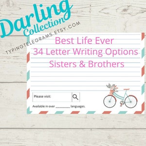 34 páginas de escritura de cartas JW, JW linda escritura de cartas suministros de servicio imprimibles JW suministros de servicio regalo pionero jw hermanos regalos