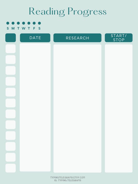 JW Bible Reading Schedule Chronological JW Planner JW Pioneer Etsy