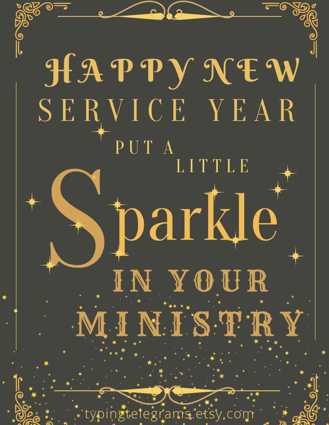JW Happy New Service Year Graphics JW Pioneer Gifts Best Etsy